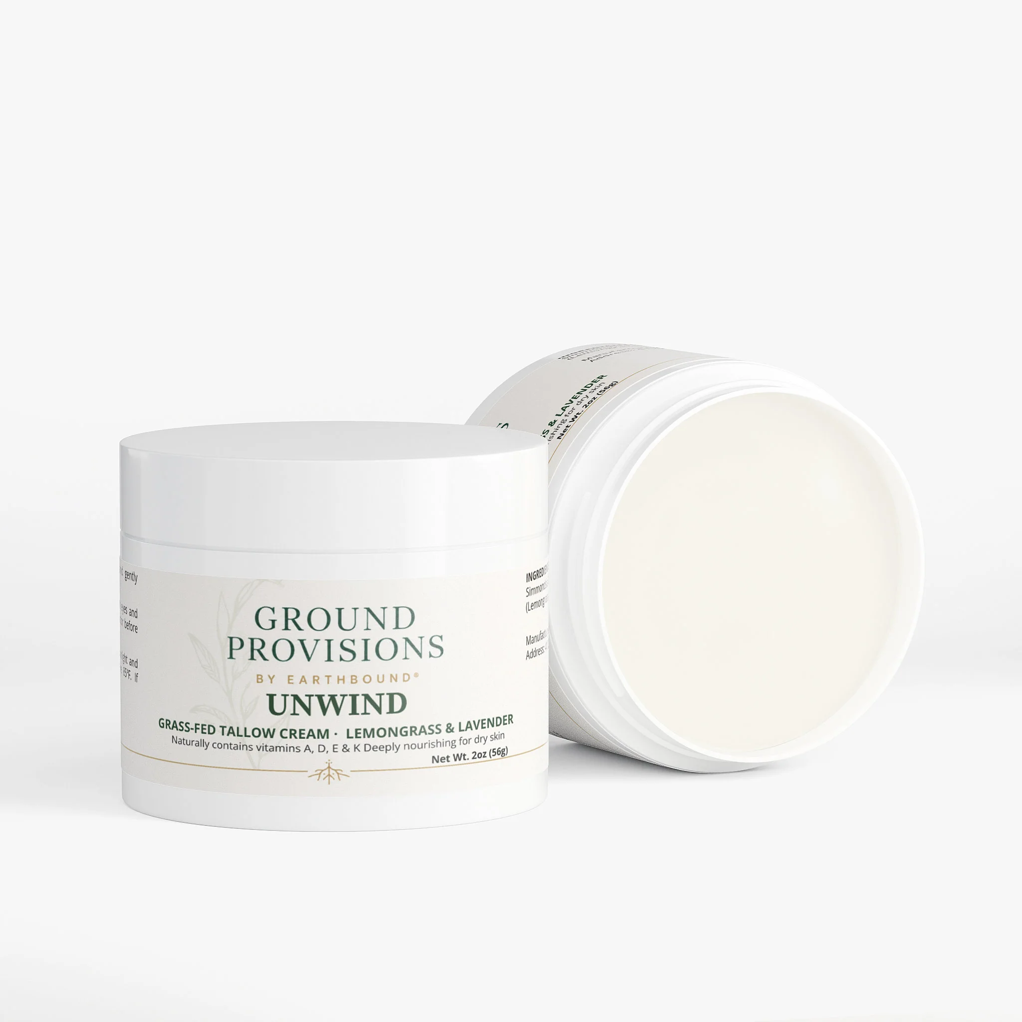 Unwind Tallow Cream — Lemongrass & Lavender - Image 3
